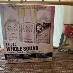 3 Brand New Full Size never opened IGK products for the price of 2!! 😳😀